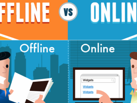 Sự khác nhau cơ bản giữa marketing online và marketing offline
